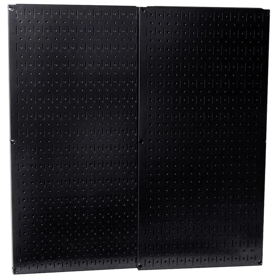30P3232B Black Metal Pegboard Pack 2 32 Tall x 16 Wide Black Pegboards
30P3232B Black Metal Pegboard Pack 2 32 Tall x 16 Wide Black Pegboards