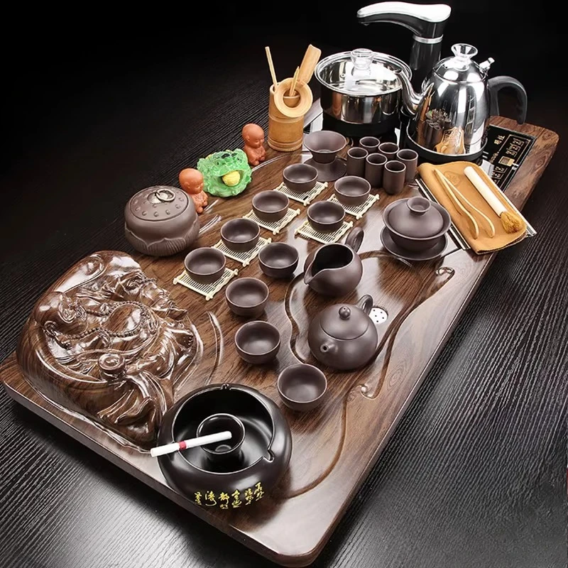 Wooden Decorative Tea Tray Desk Valet Pot Office Ceremony Accessories Tea Tray Drainage Trinket Bandeja Madera Home Decorationgs
Wooden Decorative Tea Tray Desk Valet Pot Office Ceremony Accessories Tea Tray Drainage Trinket Bandeja Madera Home Decorationgs