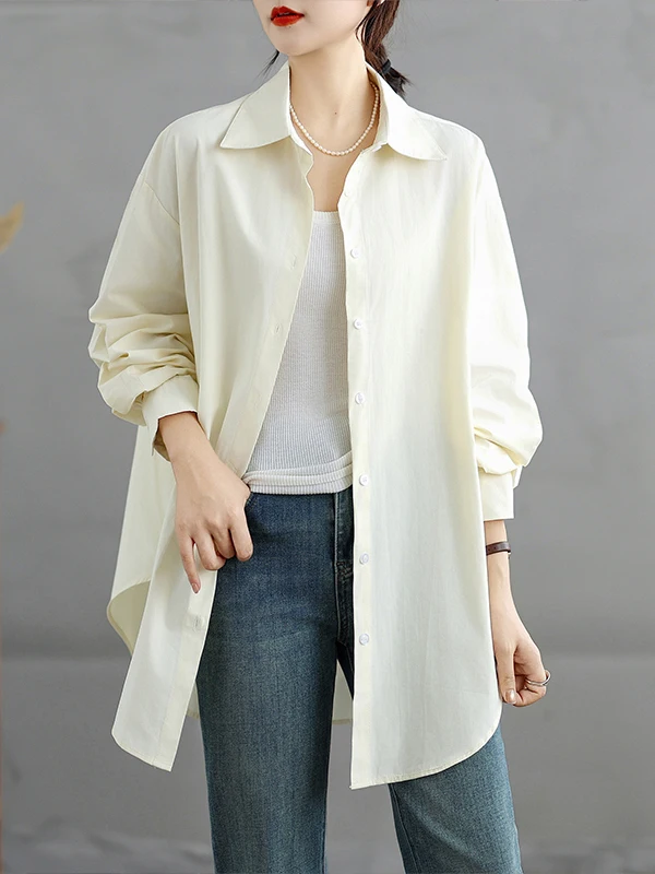 Весна 2026: Женская повседневная синяя куртка-рубашка с длинным рукавом, универсальная, удобная для поездок, простой стиль, из смесового хлопка, для делового повседневного образа
Весна 2026: Женская повседневная синяя куртка-рубашка с длинным рукавом, универсальная, удобная для поездок, простой стиль, из смесового хлопка, для делового повседневного образа