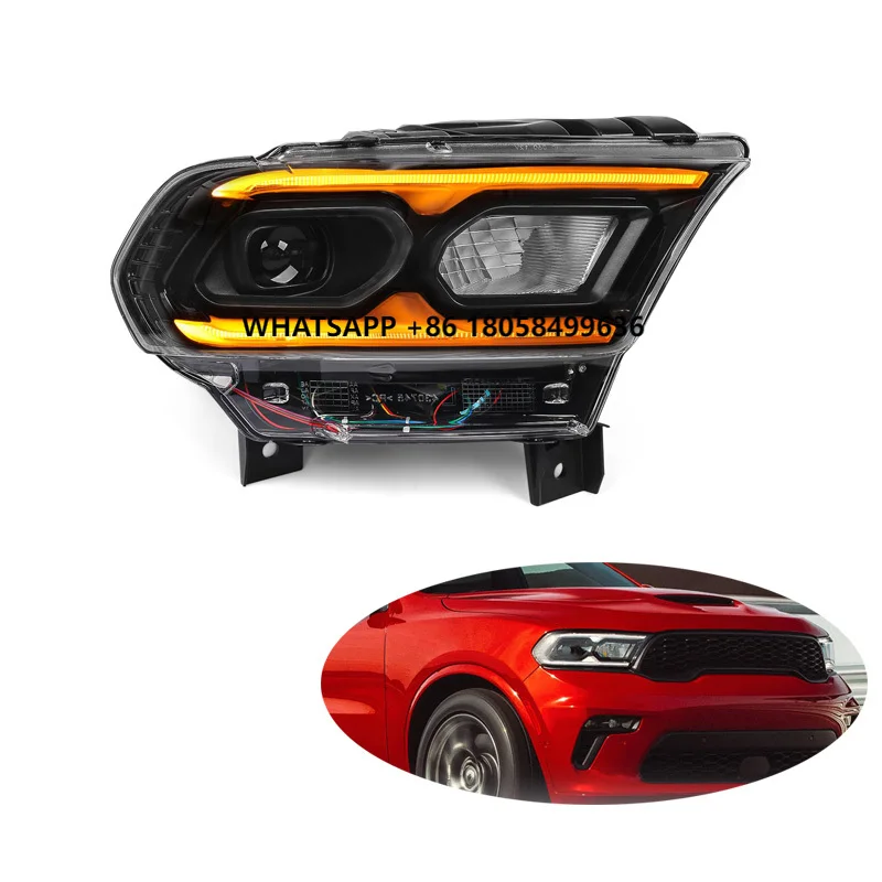 Car LED Headlight Head Light for 2021-2024 Dodge Durango W/o Leveling Black or White Bezel OEM CH2502345 68433783AE
Car LED Headlight Head Light for 2021-2024 Dodge Durango W/o Leveling Black or White Bezel OEM CH2502345 68433783AE