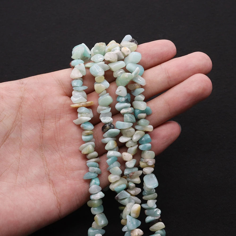 Natural Stone Amazonite Beads Irregular Gravel Loose Spacer Beads for DIY Jewelry Bracelet Accessories Gifts 38cm
Natural Stone Amazonite Beads Irregular Gravel Loose Spacer Beads for DIY Jewelry Bracelet Accessories Gifts 38cm