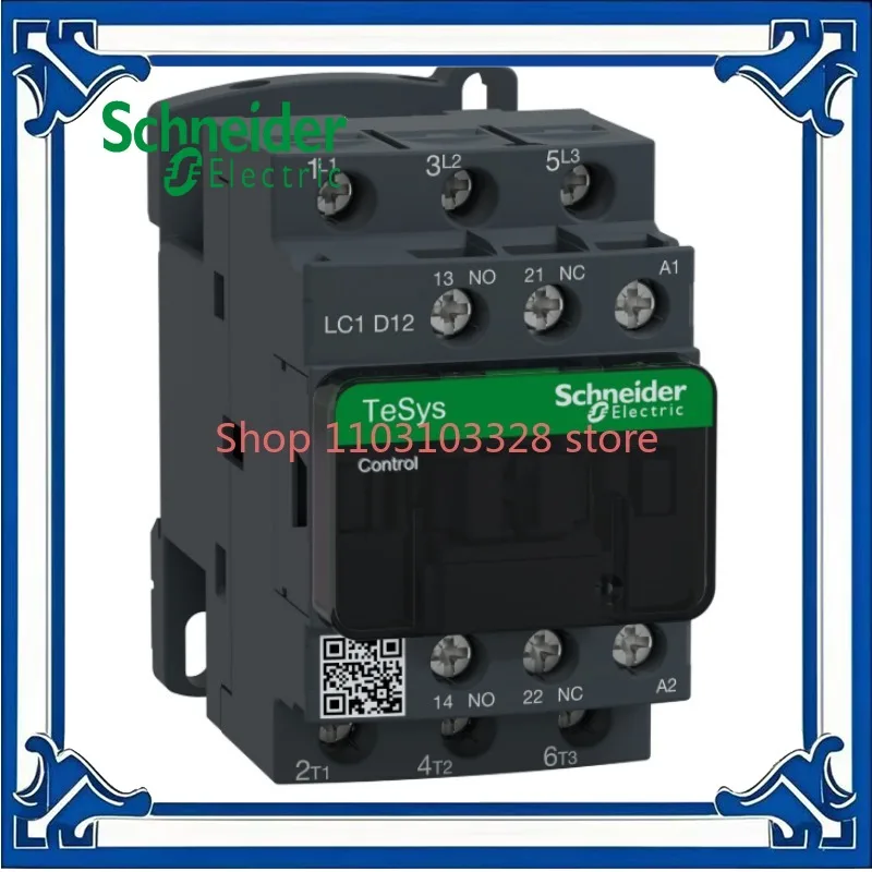 Schneider LC1D12FE7 New Model TeSys Deca Three-pole Ac Contactor, 12A, 115V, 50/60Hz
Schneider LC1D12FE7 New Model TeSys Deca Three-pole Ac Contactor, 12A, 115V, 50/60Hz