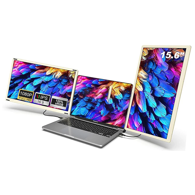 Новый обновленный портативный 15,6-дюймовый FHD 1080P тройной удлинитель экрана ноутбука IPS-монитор, совместимый с Mac Windows Android Dex
Новый обновленный портативный 15,6-дюймовый FHD 1080P тройной удлинитель экрана ноутбука IPS-монитор, совместимый с Mac Windows Android Dex