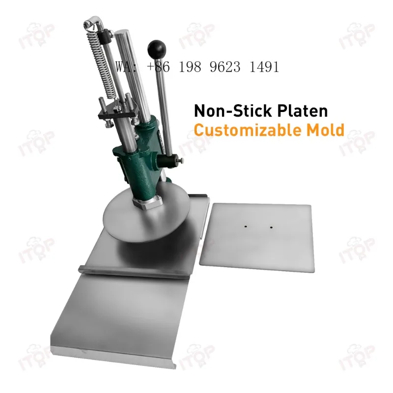 Commercial Hand Tortilla Press Easy Operation Dough Flattening Equipment for Flat Bread Bakery Making
Commercial Hand Tortilla Press Easy Operation Dough Flattening Equipment for Flat Bread Bakery Making