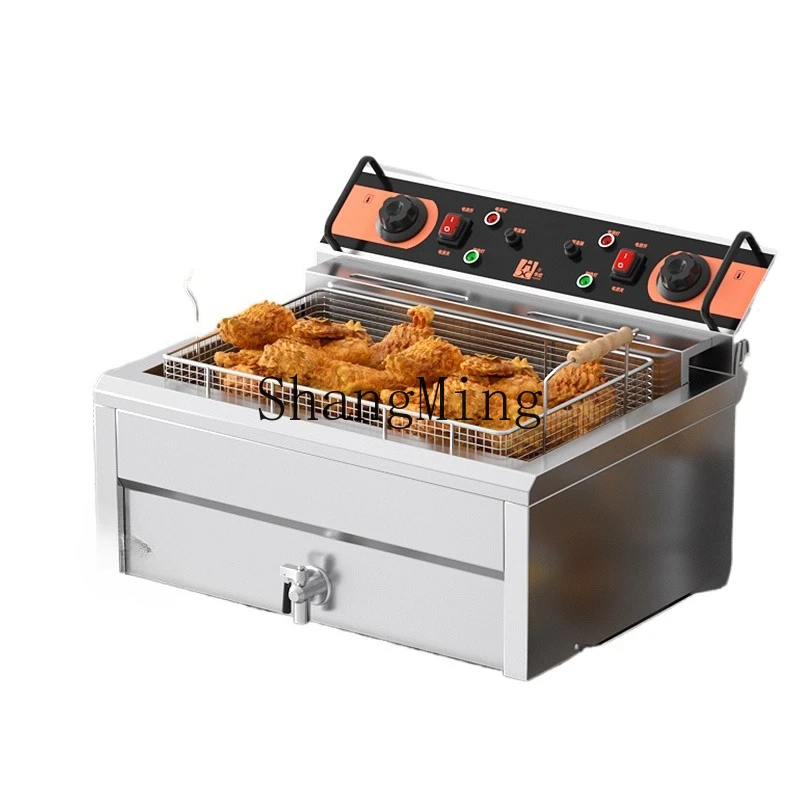 ZYY commercial large-capacity electric fryer single-cylinder fritter machine automatic frying machine
ZYY commercial large-capacity electric fryer single-cylinder fritter machine automatic frying machine