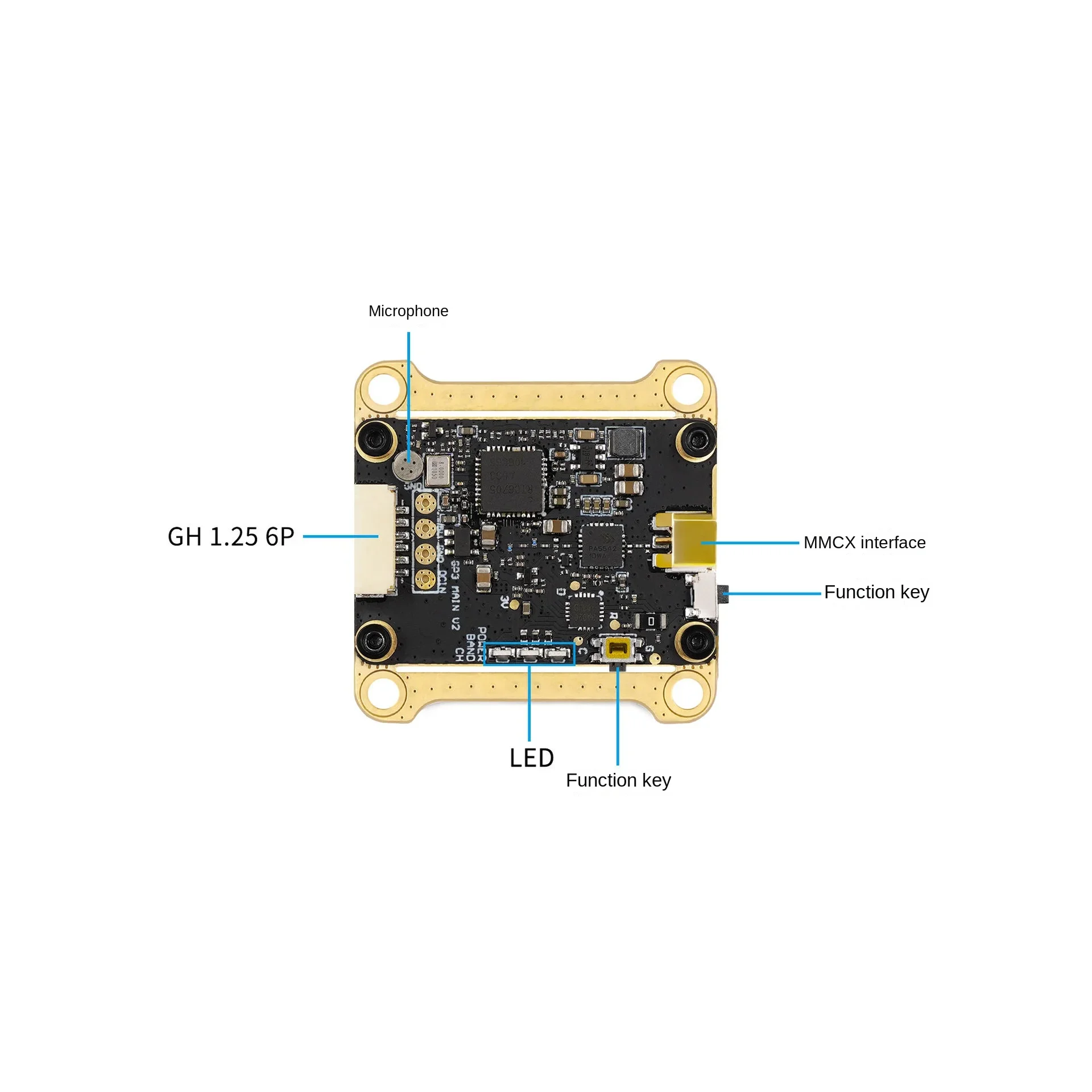 Hot Selling Hot Sale Durable RAD VTX 5.8G 1.6W Picture Transmission High Power FPV Penetrator
Hot Selling Hot Sale Durable RAD VTX 5.8G 1.6W Picture Transmission High Power FPV Penetrator