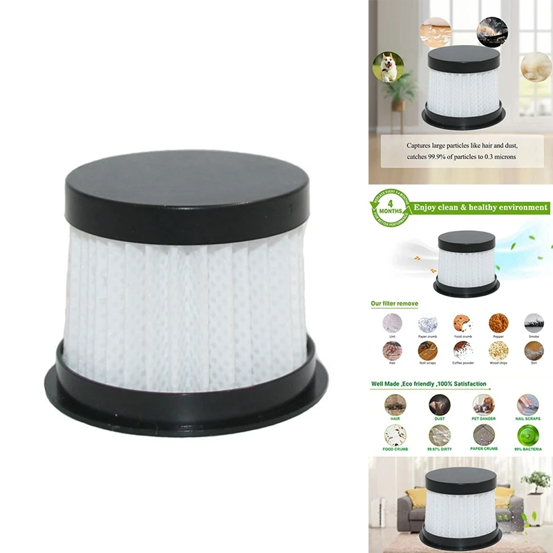 3 шт. HEPA-фильтр, моющиеся аксессуары для удаления клещей Deerma CM300S/CM400/CM500/CM800/CM900
3 шт. HEPA-фильтр, моющиеся аксессуары для удаления клещей Deerma CM300S/CM400/CM500/CM800/CM900