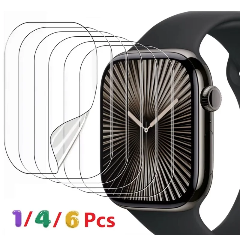 Protective Film For Apple iWatch Series 10 9 8 7 6 5 4 3 2 1 Ultra 2 49mm 45mm 41mm 44mm 40mm 42mm 38mm 46mm Screen Protector
Protective Film For Apple iWatch Series 10 9 8 7 6 5 4 3 2 1 Ultra 2 49mm 45mm 41mm 44mm 40mm 42mm 38mm 46mm Screen Protector