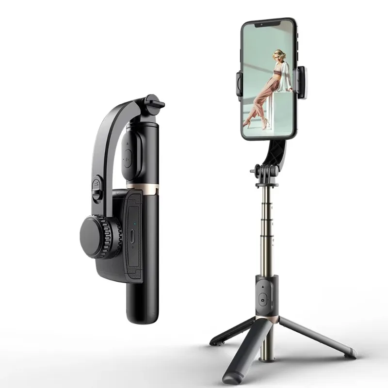 Mobile phone universal joint stabilizer 360 rotating with hidden tripod mobile single axis
Mobile phone universal joint stabilizer 360 rotating with hidden tripod mobile single axis