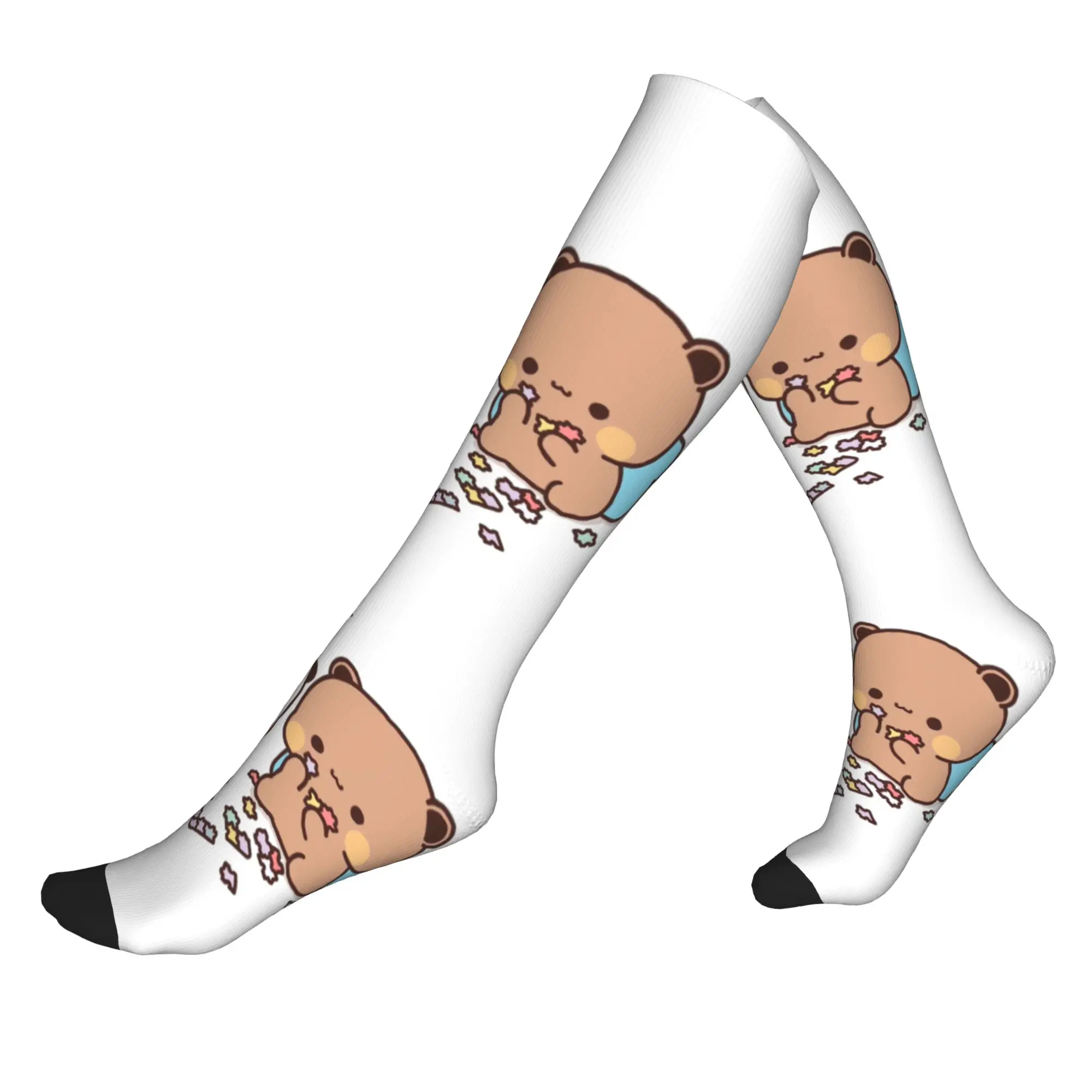 Kawaii Mens Bubu Dudu Panda And Brownie Bear Couple Dress Socks Unisex Breathbale Warm 3D Printed Sports Compression Socks
Kawaii Mens Bubu Dudu Panda And Brownie Bear Couple Dress Socks Unisex Breathbale Warm 3D Printed Sports Compression Socks