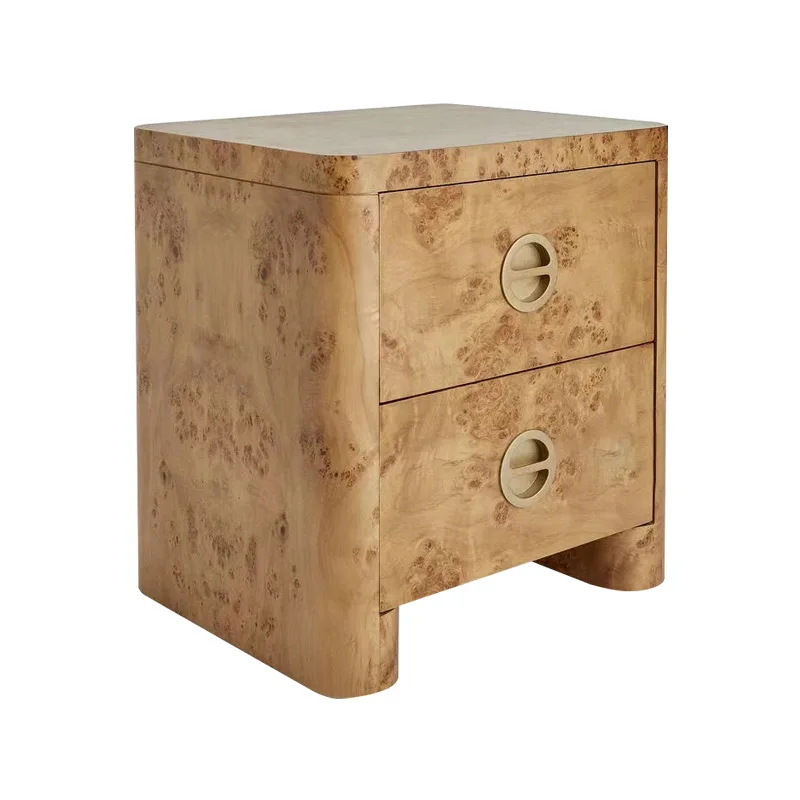 Tree tumor phoenix skin retro bedside table bedroom bedside table three pumping cabinet American foreign trade furniture full se
Tree tumor phoenix skin retro bedside table bedroom bedside table three pumping cabinet American foreign trade furniture full se