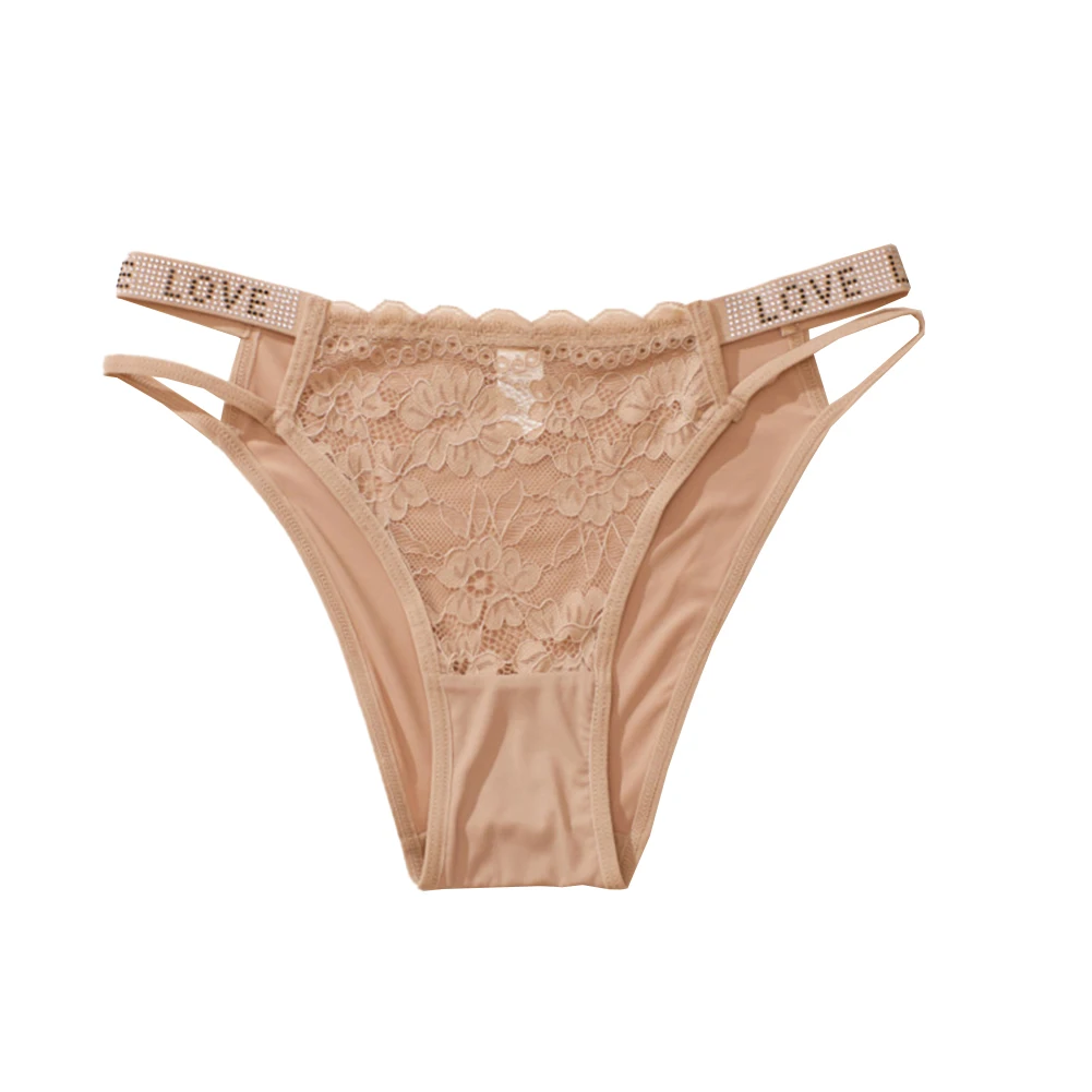 Womens Hot Diamond Double Belts Thong Briefs Lace Breathable Soft Underpants Middle Waist Underwear Daily Lingerie Fashion
Womens Hot Diamond Double Belts Thong Briefs Lace Breathable Soft Underpants Middle Waist Underwear Daily Lingerie Fashion