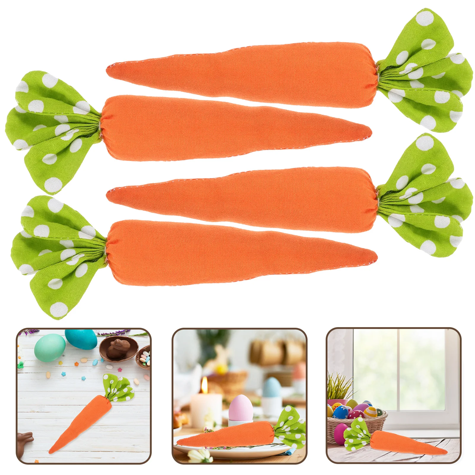 4 Pcs Carrot Decorations for Easter Spring Mini Spring Easter Decor Simulation Vegetables Carrot nament Home Desk Tray Decor
4 Pcs Carrot Decorations for Easter Spring Mini Spring Easter Decor Simulation Vegetables Carrot nament Home Desk Tray Decor