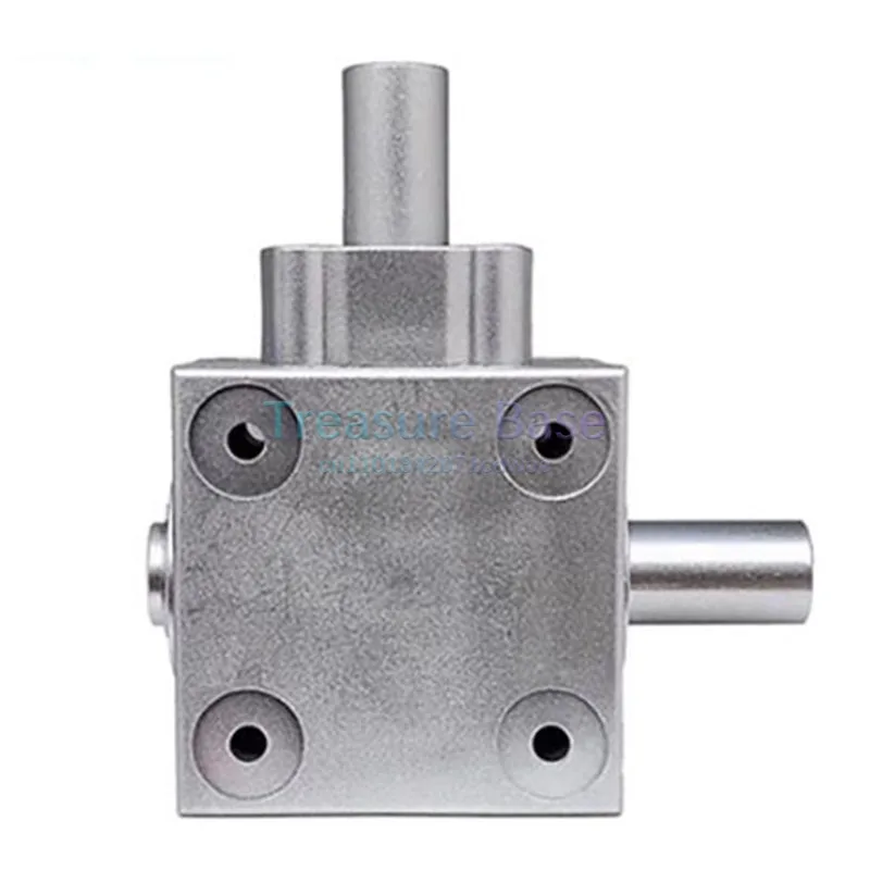 90 ° Угловой привод Рулевой механизм Угловой конический конус Скорость коробки передач Соотношение 1:1 Макс. скорость 1000 об/мин.
90 ° Угловой привод Рулевой механизм Угловой конический конус Скорость коробки передач Соотношение 1:1 Макс. скорость 1000 об/мин.