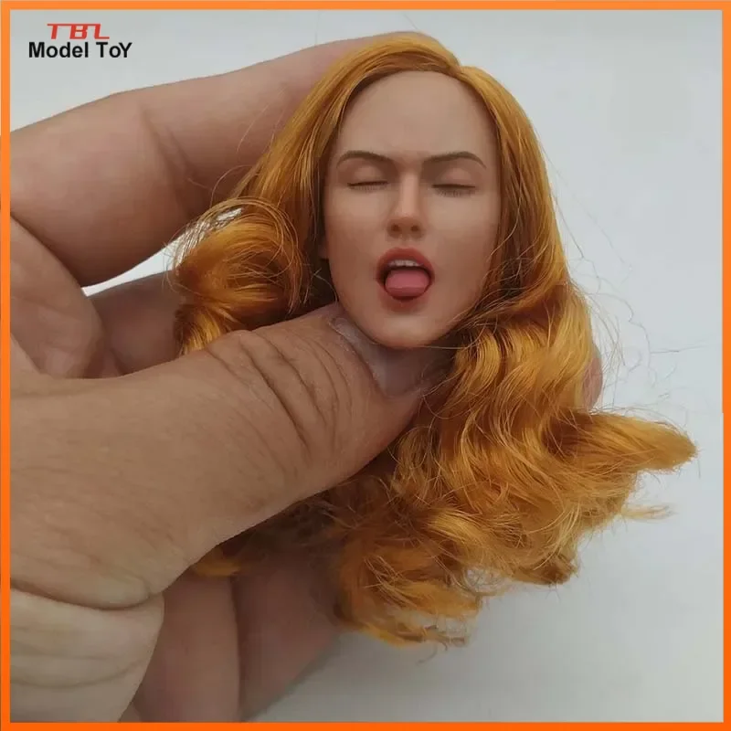 1/6 Scale Suntan Girl Head Sculpt Wave Hair Female Soldier Tongued Out Expression Head Carving Model Toys
1/6 Scale Suntan Girl Head Sculpt Wave Hair Female Soldier Tongued Out Expression Head Carving Model Toys