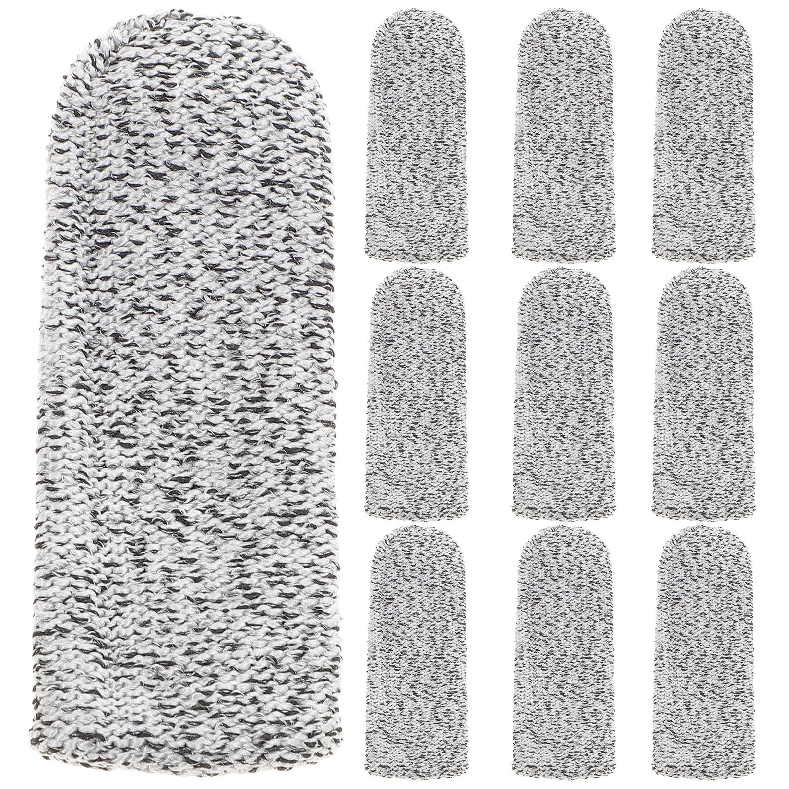 10Pcs Thumb Finger Cots Anti Cut Resistant for Various Activities One Size Fits Most Finger Cots Thumb Protector
10Pcs Thumb Finger Cots Anti Cut Resistant for Various Activities One Size Fits Most Finger Cots Thumb Protector