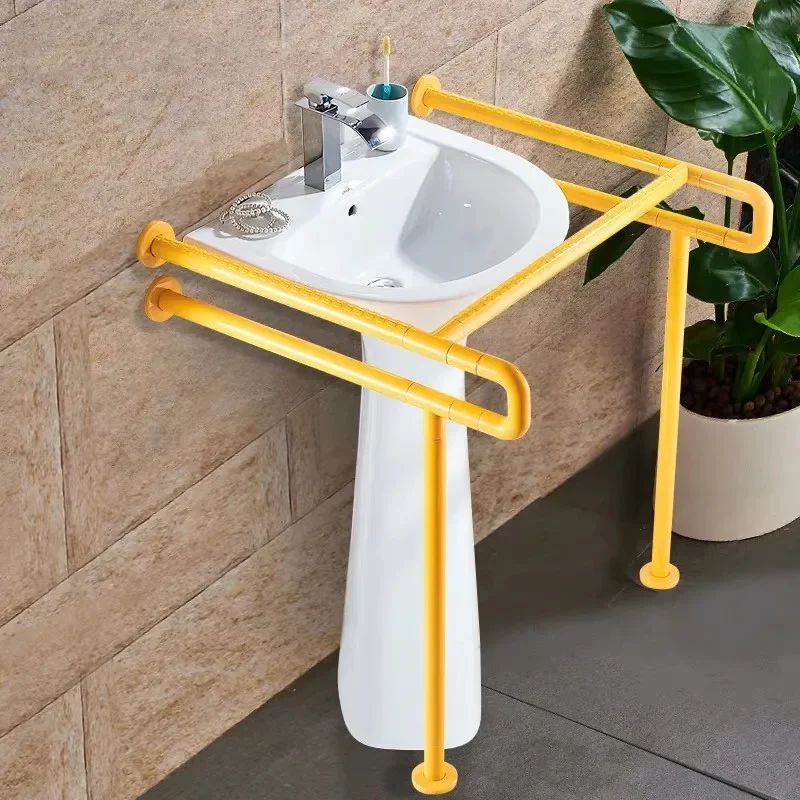 Hot barrier-free column washbasin handrail stainless steel face wash disabled elderly public toilet washbasin hand wash handle
Hot barrier-free column washbasin handrail stainless steel face wash disabled elderly public toilet washbasin hand wash handle