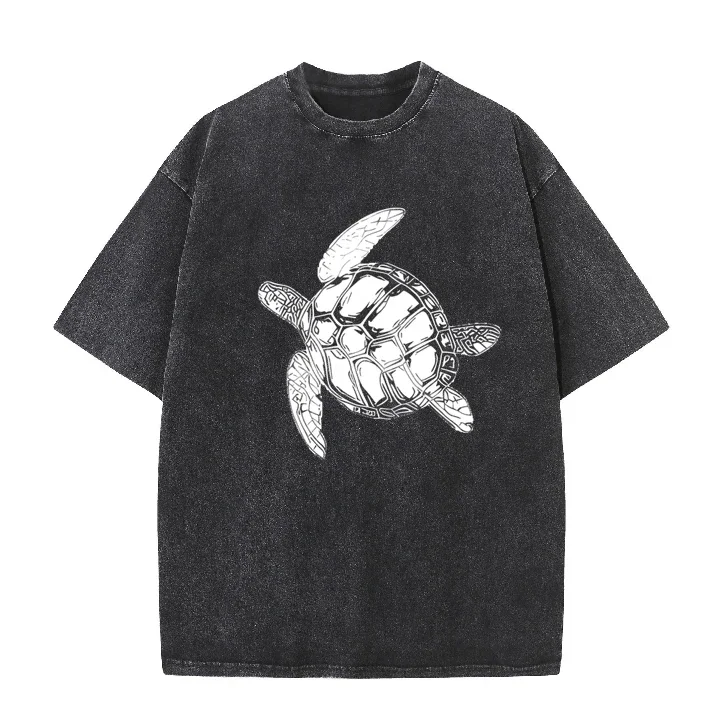 2026 Unisex Summer Sea Turtle Print T-shirt Loose Round Neck Short Sleeve Casual Daily Vacation Streetwear Tops
2026 Unisex Summer Sea Turtle Print T-shirt Loose Round Neck Short Sleeve Casual Daily Vacation Streetwear Tops