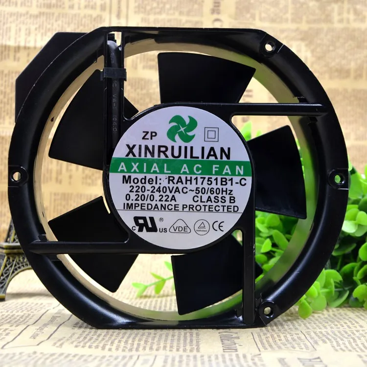 NEW ORIGINAL RAH1751B1-C 220V 17251 172*51mm COOLING FAN
NEW ORIGINAL RAH1751B1-C 220V 17251 172*51mm COOLING FAN
