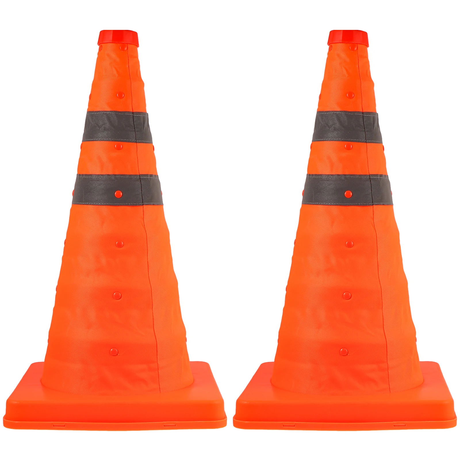 2pcs Extendable Marker Cones 45cm Collapsible Traffic Cone Orange PP Highway Breakdown Parking Reusable
2pcs Extendable Marker Cones 45cm Collapsible Traffic Cone Orange PP Highway Breakdown Parking Reusable