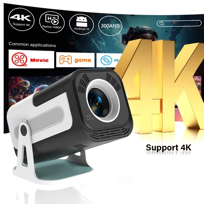 HY320mini Portable Smart Projector 720P 4K Android 13 WiFi6 BT5.0 LCD Outdoor Home Theater USB Projector
HY320mini Portable Smart Projector 720P 4K Android 13 WiFi6 BT5.0 LCD Outdoor Home Theater USB Projector