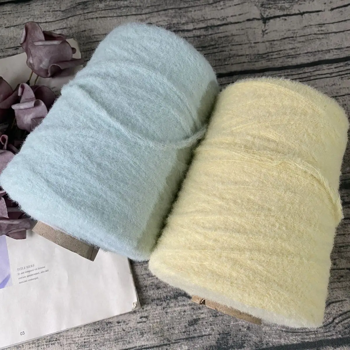 500g/pcs 6-strand Needle Cotton Mousse Handmade Cloud Yarn DIY Weaving Heart Scarf Soft Clothing Weaving Thread
500g/pcs 6-strand Needle Cotton Mousse Handmade Cloud Yarn DIY Weaving Heart Scarf Soft Clothing Weaving Thread
