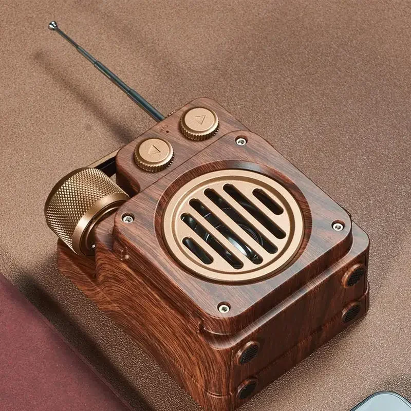 Desk Bedroom Office Portable Wireless Vintage Speaker | Old Fashion Style Unique Retro Radio Blue-Tooth Speaker For Kitchen
Desk Bedroom Office Portable Wireless Vintage Speaker | Old Fashion Style Unique Retro Radio Blue-Tooth Speaker For Kitchen
