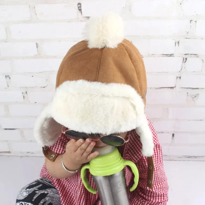 Baby Hat Winter Plush Ear Protection Hat for Children Boys Girls Warm Hats Recommended for Babies Aged 1-3
Baby Hat Winter Plush Ear Protection Hat for Children Boys Girls Warm Hats Recommended for Babies Aged 1-3