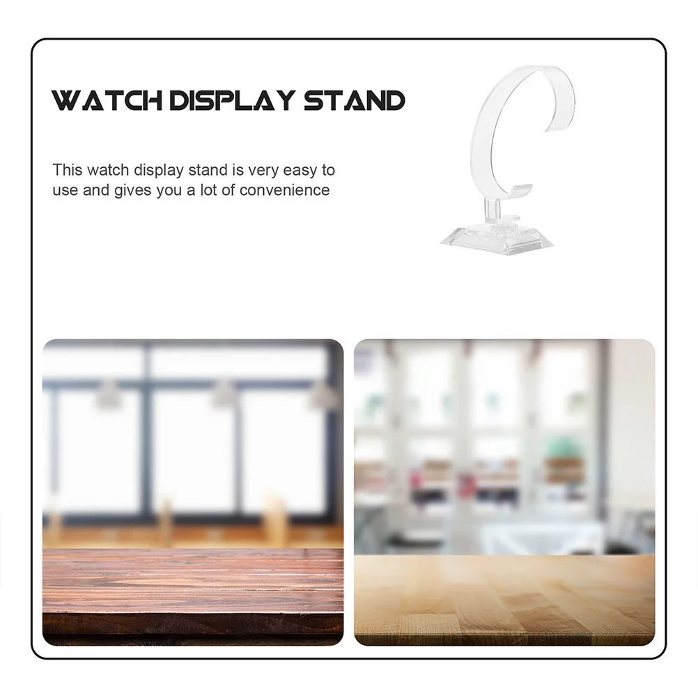12pcs Clear Display Stands C-Shaped Plastic Watch Holder For Men Women Watch Storage Showcase Tabletop Jewelry Display Stand
12pcs Clear Display Stands C-Shaped Plastic Watch Holder For Men Women Watch Storage Showcase Tabletop Jewelry Display Stand