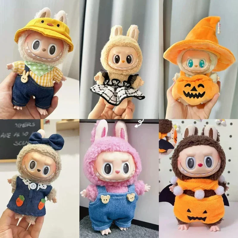 For Labubu V1 V2 Idol Cute Doll Clothes Fashion Sweater Outfit Accessories Sitting Party Pink White Striped Sweater Cup Clothing
For Labubu V1 V2 Idol Cute Doll Clothes Fashion Sweater Outfit Accessories Sitting Party Pink White Striped Sweater Cup Clothing