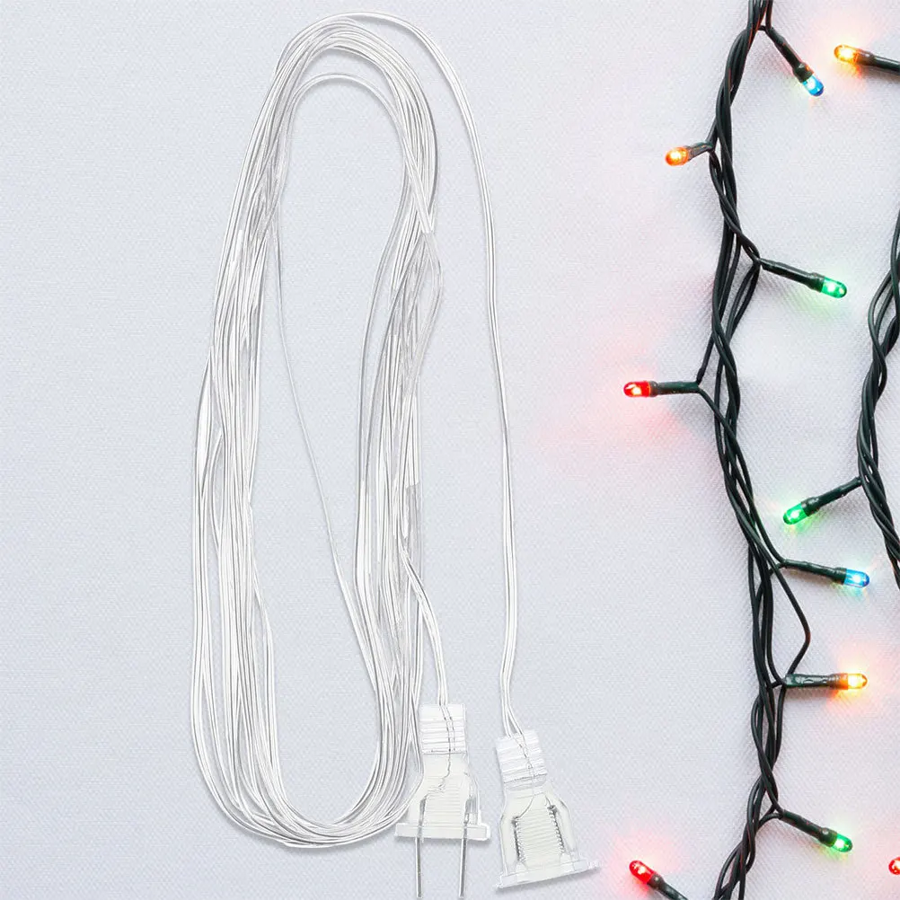4pcs Indoor Clear Extension Cord 5M For Led String Lights Transparent Thin Cable Plug Party Decoration Use Extension Cord For
4pcs Indoor Clear Extension Cord 5M For Led String Lights Transparent Thin Cable Plug Party Decoration Use Extension Cord For
