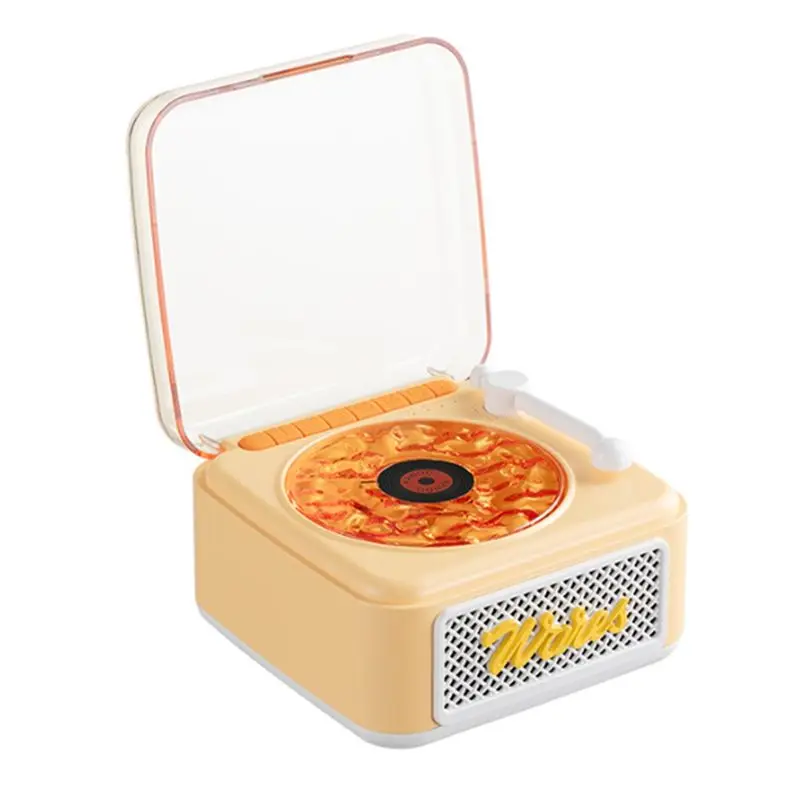 2026 Новый компактный винтажный проигрыватель пластинок с Bluetooth-аудио, портативная музыкальная шкатулка с объемным звуком, пульсация морской воды
2026 Новый компактный винтажный проигрыватель пластинок с Bluetooth-аудио, портативная музыкальная шкатулка с объемным звуком, пульсация морской воды