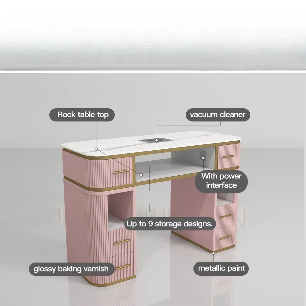 Full manicure spa furniture table and chair set with dust collection and nail lights
Full manicure spa furniture table and chair set with dust collection and nail lights