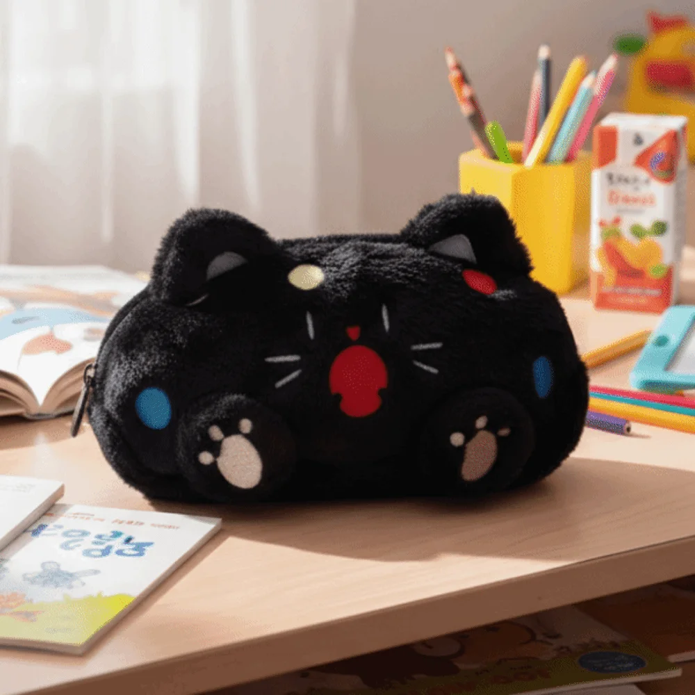 Funny Cat Cartoon Pencil Case Kawaii Large Capacity Cat Printed Pencil Case Cute Fluffy Cat Stationer Bag Student Stationery
Funny Cat Cartoon Pencil Case Kawaii Large Capacity Cat Printed Pencil Case Cute Fluffy Cat Stationer Bag Student Stationery