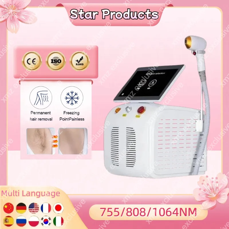 CE Certified Diode 3000W Ice Platinum Painless Hair Removal Device laser Hair Removal 808 1064 755 2024 latest Model
CE Certified Diode 3000W Ice Platinum Painless Hair Removal Device laser Hair Removal 808 1064 755 2024 latest Model