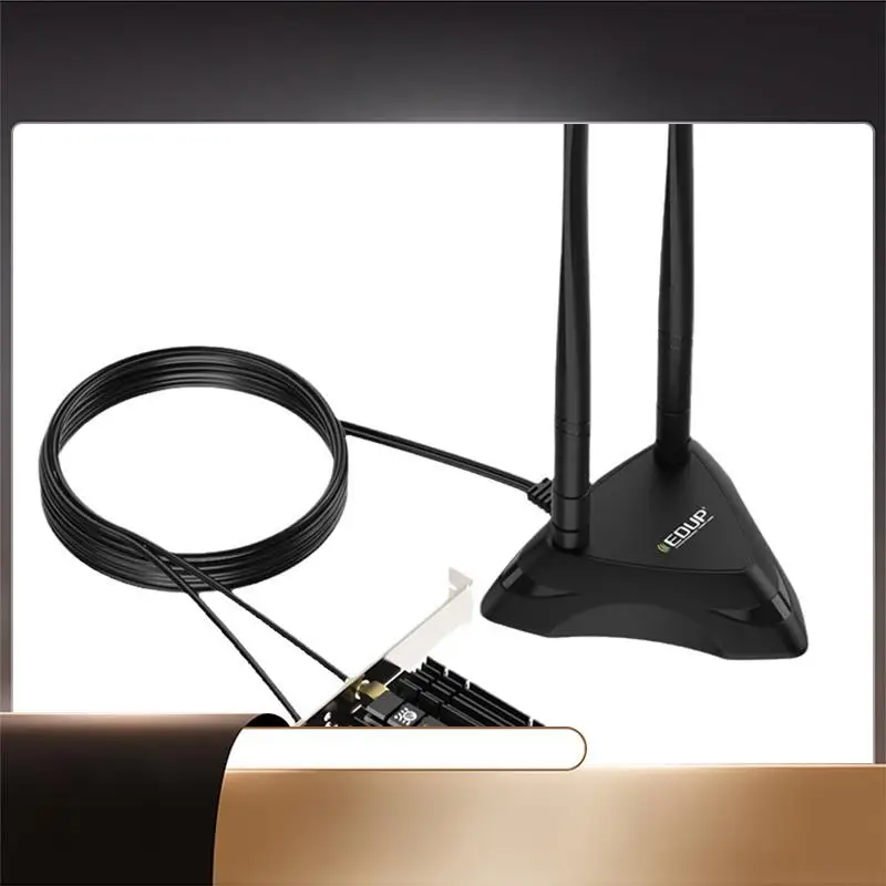 Многофункциональная высокоскоростная игровая сетевая карта EDUP с антенной-удлинителем-N35R
Многофункциональная высокоскоростная игровая сетевая карта EDUP с антенной-удлинителем-N35R