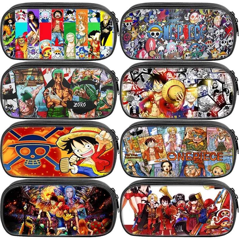 ONE PIECE Luffy Nylon Pen Bag Large Capacity Anime Printed Zipper Stationery Bags Office School Supplies for Student Stationary
ONE PIECE Luffy Nylon Pen Bag Large Capacity Anime Printed Zipper Stationery Bags Office School Supplies for Student Stationary