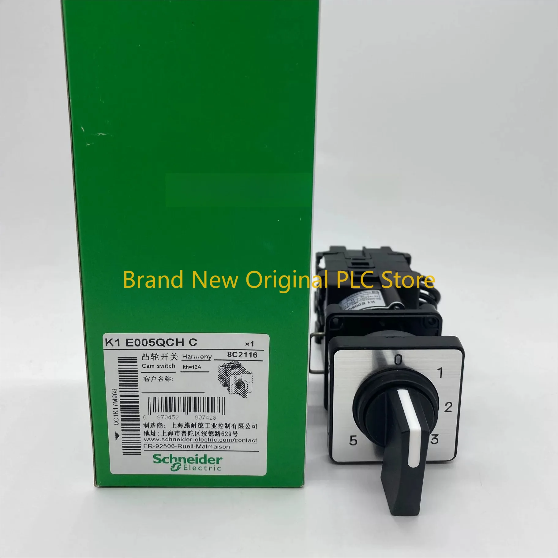 K1E005QCHC cam switch rotary new in box
K1E005QCHC cam switch rotary new in box
