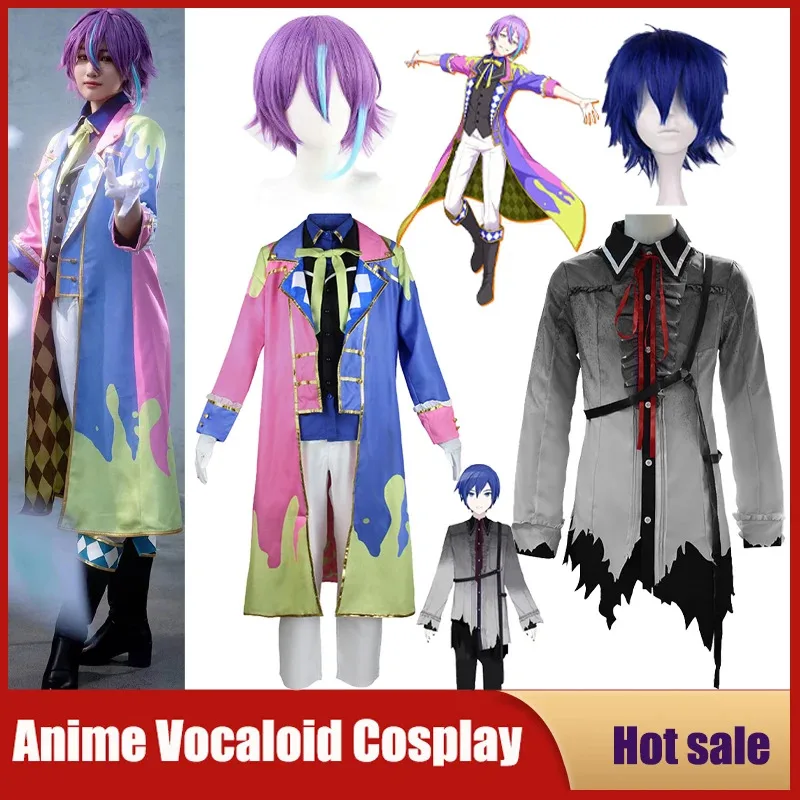 Game Project Sekai Colorful Stage Cosplay Feat KAITO Kusanagi Nene Costume Anime Vocaloid Wig Carnival Halloween Party Uniform 
Game Project Sekai Colorful Stage Cosplay Feat KAITO Kusanagi Nene Costume Anime Vocaloid Wig Carnival Halloween Party Uniform