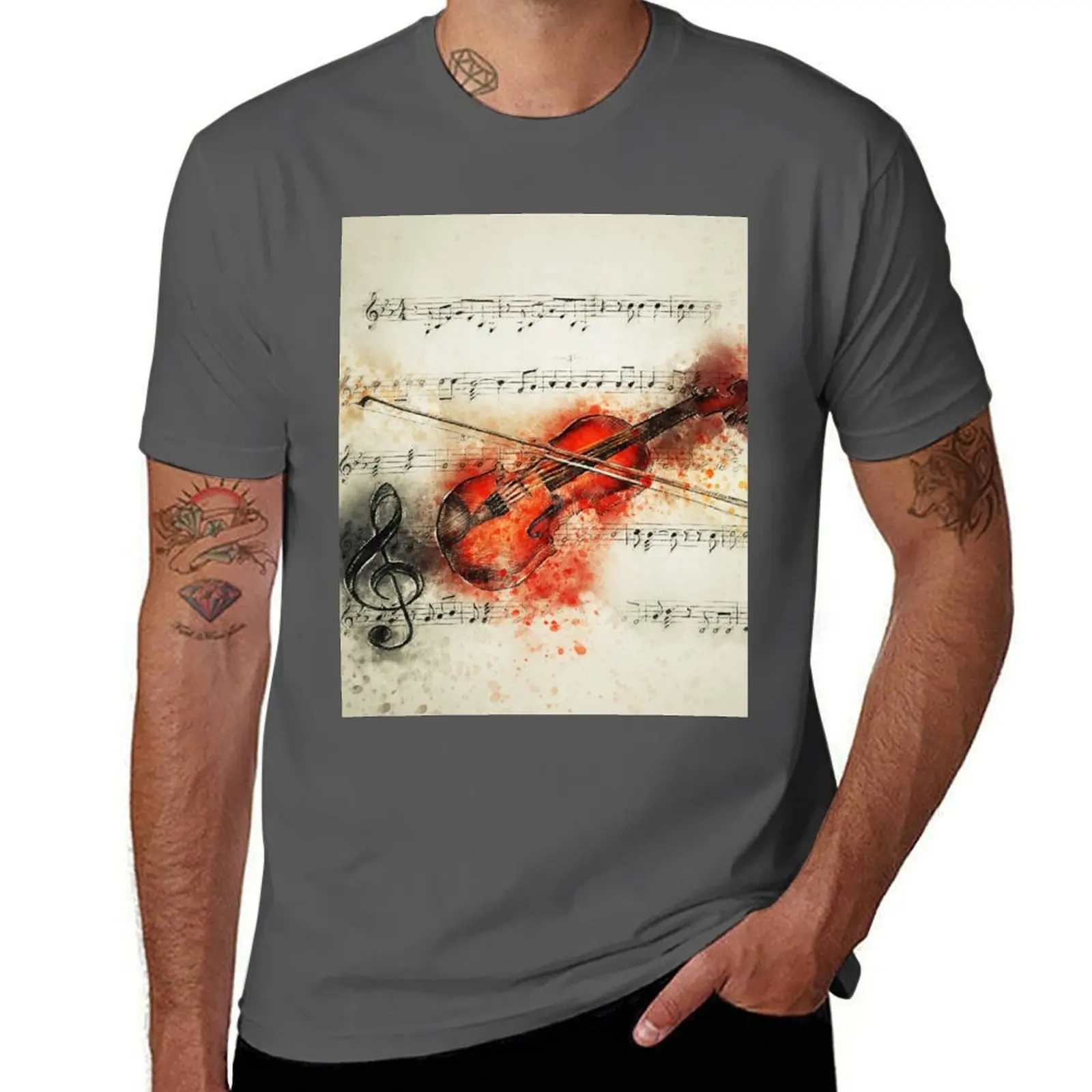 violin Artistic artwork T-Shirt Relaxed Casual Short Sleeve Tee
violin Artistic artwork T-Shirt Relaxed Casual Short Sleeve Tee