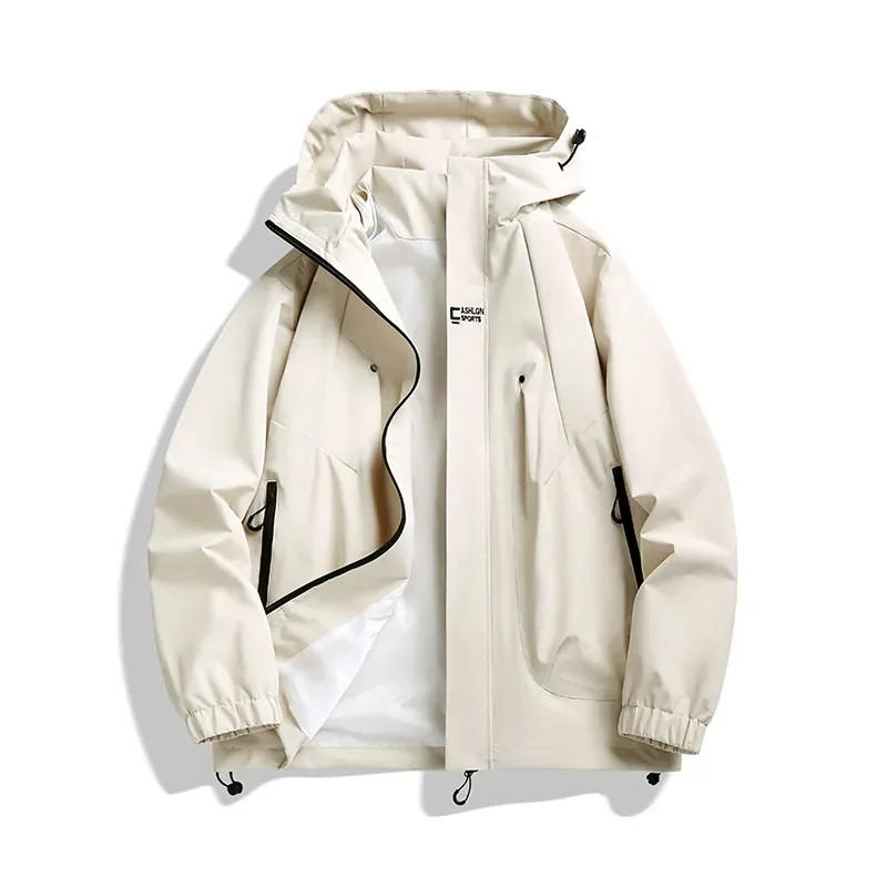 Outdoor Men Windproof Zipper Jacket Fashion Casual Hiking Jackets High Quality Hooded Solid Color Sports Coats Spring Autumn New
Outdoor Men Windproof Zipper Jacket Fashion Casual Hiking Jackets High Quality Hooded Solid Color Sports Coats Spring Autumn New