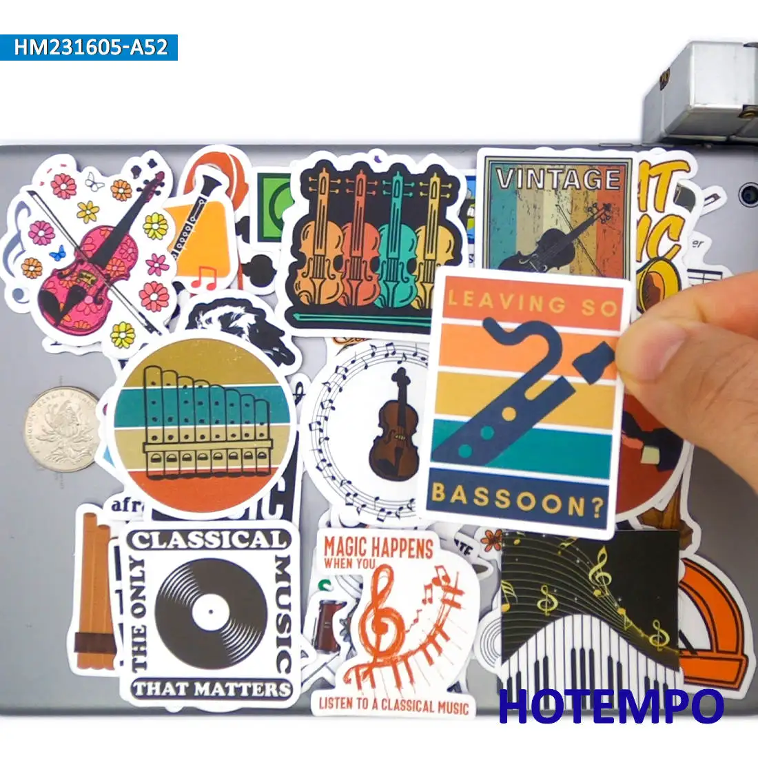 20/30/50PCS Orchestral Music Stickers Instrument Pattern Retro Decals for Scrapbook Stationery Luggage Laptop Phone Sticker Toys
20/30/50PCS Orchestral Music Stickers Instrument Pattern Retro Decals for Scrapbook Stationery Luggage Laptop Phone Sticker Toys