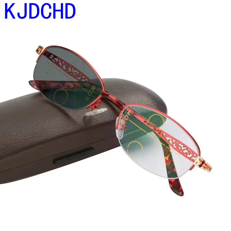 KJDCHD 2025 Brand Fashion Women Presbyopia Progressive Multifocal Glasses Transition Sunglasses Photochromic Reading Glasses
KJDCHD 2025 Brand Fashion Women Presbyopia Progressive Multifocal Glasses Transition Sunglasses Photochromic Reading Glasses