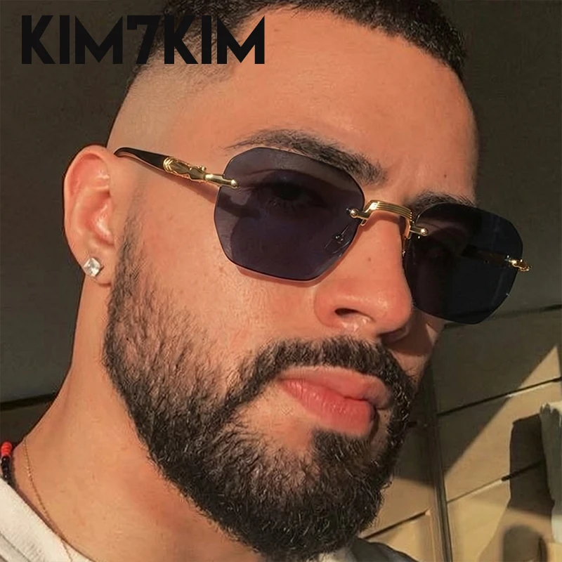 Square Rimless Punk Sunglasses Men 2026 Luxury Designer Metal Vintage Polygon Frameless Sun Glasses Male Hip Hop Eyewear Shades
Square Rimless Punk Sunglasses Men 2026 Luxury Designer Metal Vintage Polygon Frameless Sun Glasses Male Hip Hop Eyewear Shades