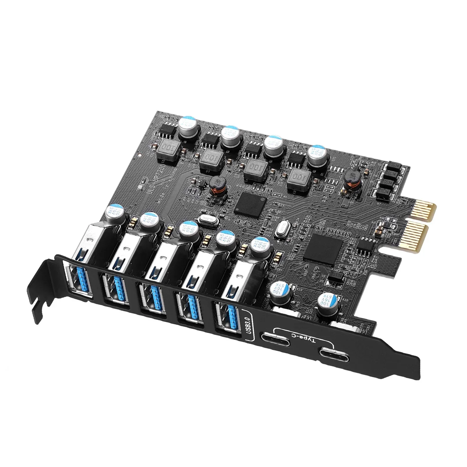 Конвертер PCIe в 5 портов USB 3.0, 2 порта USB 3.1 Type-C, карта расширения PCI Express, внутренний USB 3.0 для Mac Pro Fresco Fl1100
Конвертер PCIe в 5 портов USB 3.0, 2 порта USB 3.1 Type-C, карта расширения PCI Express, внутренний USB 3.0 для Mac Pro Fresco Fl1100