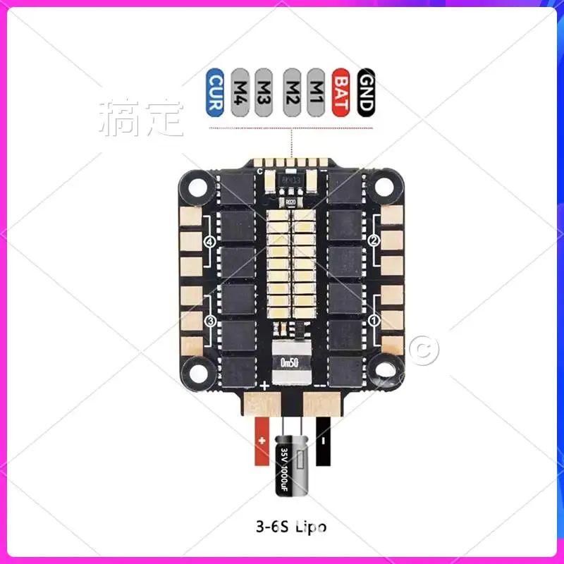 AP-F722 FC&ESC Stack F722X8 Pro Flight Controller BLS 60A 4In1 ESC 30.5X30.5Mm 3-8S For RC FPV Racer Drone
AP-F722 FC&ESC Stack F722X8 Pro Flight Controller BLS 60A 4In1 ESC 30.5X30.5Mm 3-8S For RC FPV Racer Drone