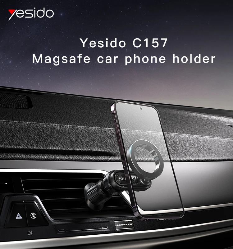 Car phone holder, car air outlet magnetic bracket, circular magnet navigation phone holder C157
Car phone holder, car air outlet magnetic bracket, circular magnet navigation phone holder C157