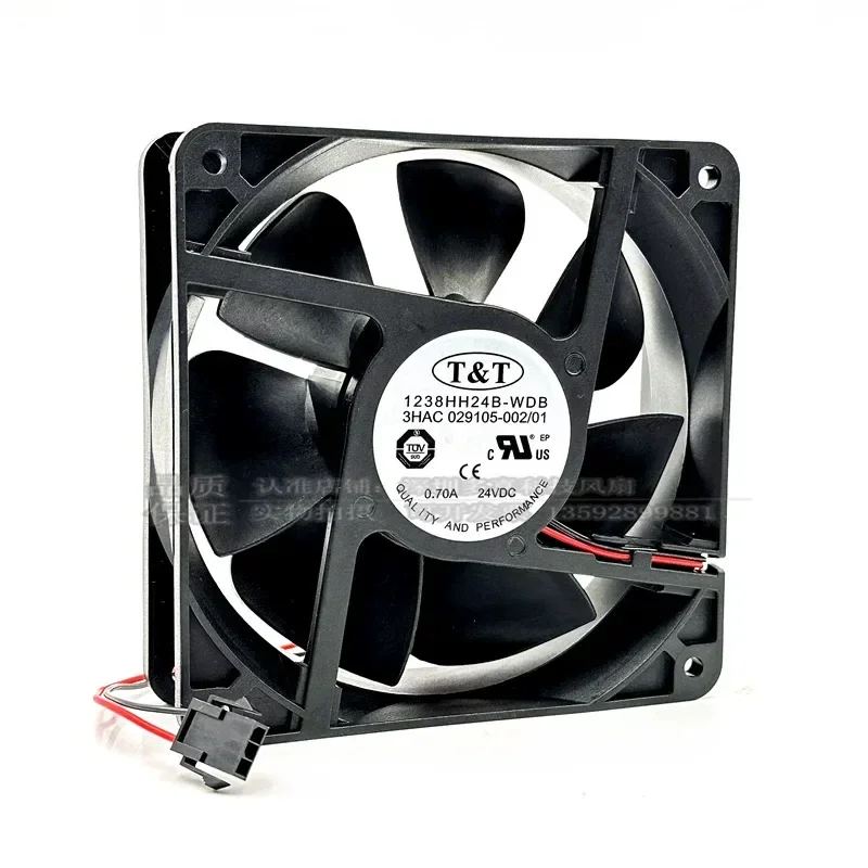 Robot Controller Fan for 1238HH24B-WDB 24 V 0.70 A 3HAC029105-002/01 ABB
Robot Controller Fan for 1238HH24B-WDB 24 V 0.70 A 3HAC029105-002/01 ABB
