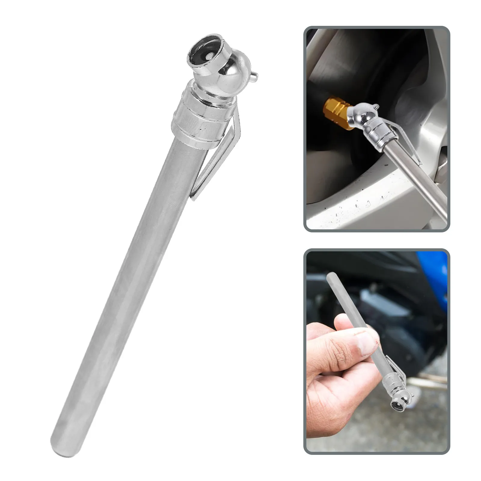 Tire Pressure Pencil Alloy Connection Pocket Size Safe Driving Tire Pressure Gauge Car Vehicle Tool
Tire Pressure Pencil Alloy Connection Pocket Size Safe Driving Tire Pressure Gauge Car Vehicle Tool