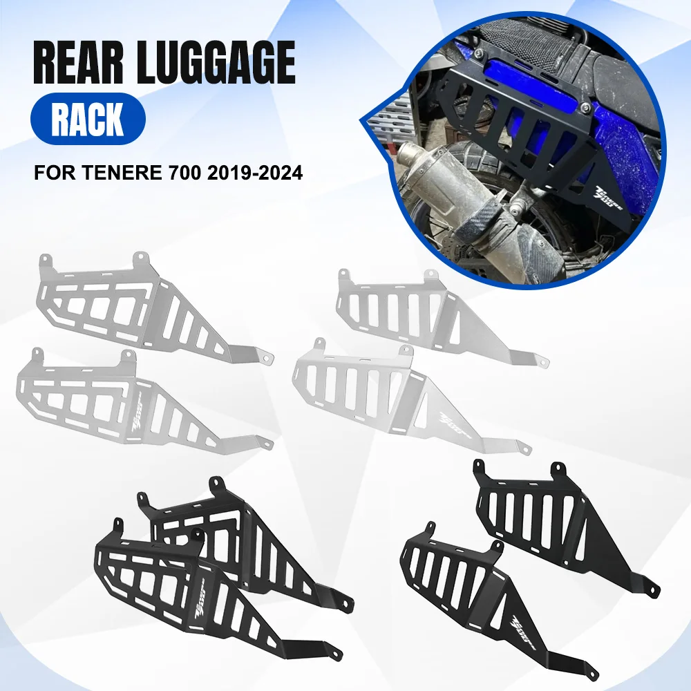 For Yamaha Tenere 700 2019-2021 2022 2023 2024 Luggage Rack Side Luggage Saddlebag Support Passenger Handle Holder Tenere700
For Yamaha Tenere 700 2019-2021 2022 2023 2024 Luggage Rack Side Luggage Saddlebag Support Passenger Handle Holder Tenere700